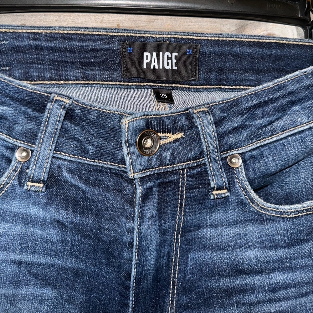 PAIGE- Hoxton Ankle Raw Hem- size 25 - Picture 5 of 10